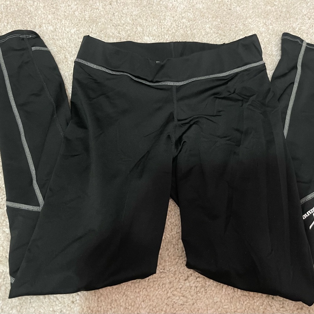 Black mizuno Athletic Leggings